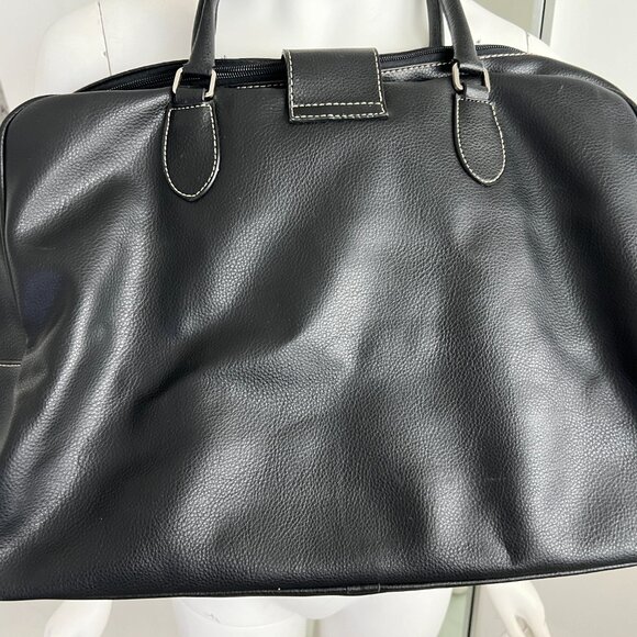 Prada Black Zippered Overnight Bag - Picture 8 of 12